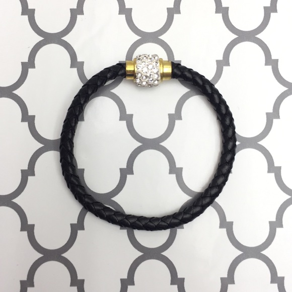 Jewelry - 🆕 Black & gold braided leather bracelets Jewelry - 🆕 Black & gold braided leather bracelets